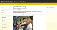 Desktop Screenshot of eyetransillumination.org